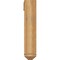 Ekena Millwork Balboa Arts and Crafts Rough Sawn Bracket w/ Offset Brace, Western Red Cedar, 6"W x 22"D x 30"H BKT0604X22X30BOA03RWR - alternate 3